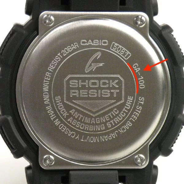 pila reloj casio g shock GA-100